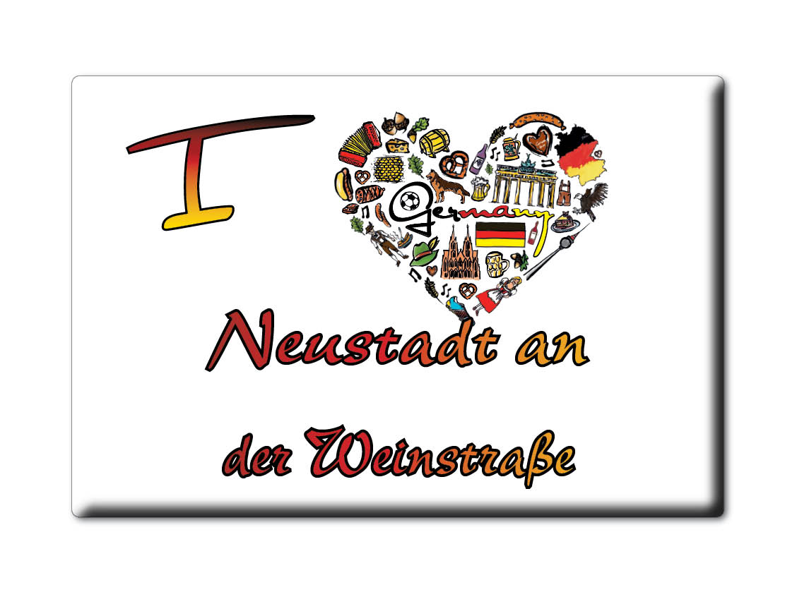 Neustadt An Der Weinstraße, Neustadt An Der Weinstraße, Rheinland Pfalz - Magnet - Bild 8 von 10