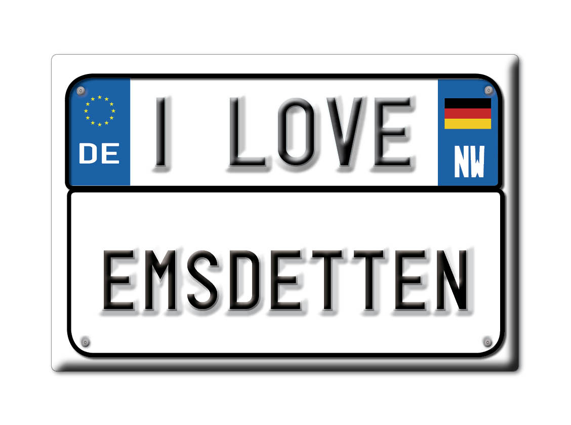 Emsdetten, Steinfurt, Nordrhein Westfalen - Kühlschrankmagnet Deutschland - Bild 9 von 10