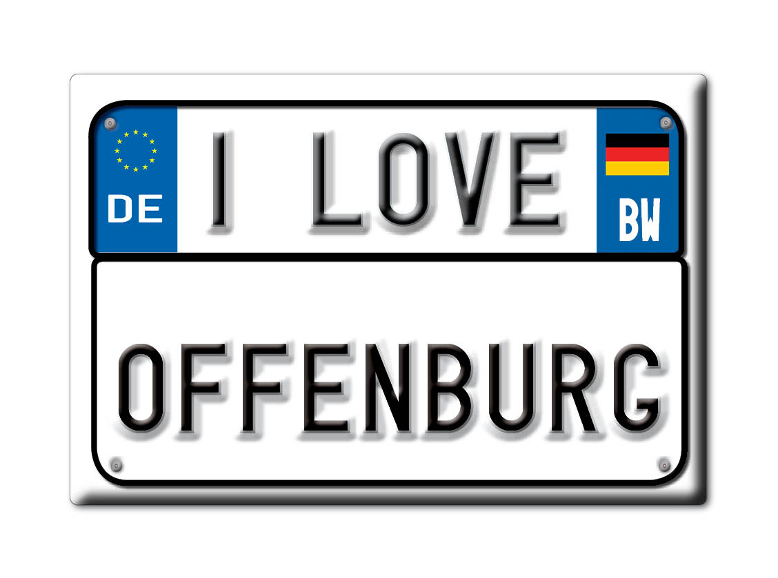 Offenburg, Ortenaukreis, Baden Württemberg - Kühlschrankmagnet - Bild 9 von 10