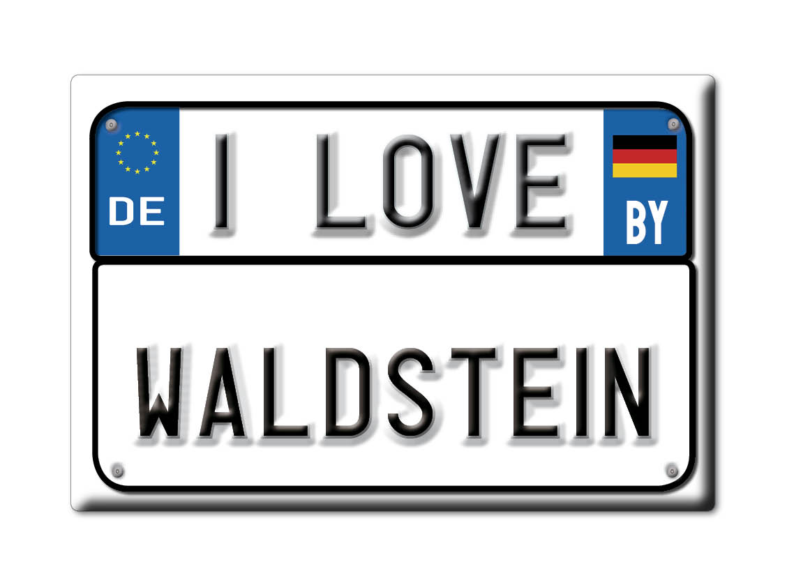 Waldstein, Hof, Bayern - Kühlschrankmagnet Deutschland Souvenir Geschenk - Bild 9 von 10