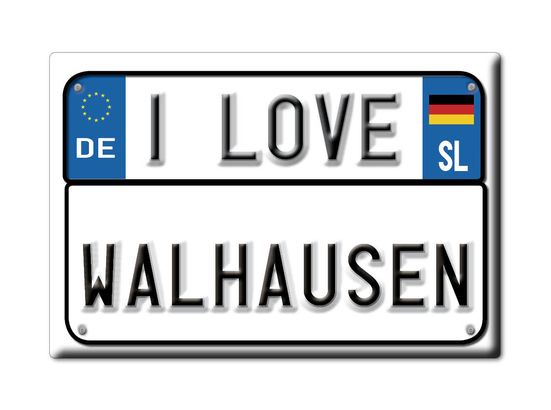 Walhausen, St. Wendel, Saara - Magnes na lodówkę Niemcy Pamiątka - Zdjęcie 9 z 10