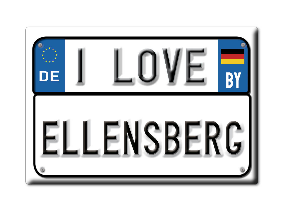 Ellensberg, Weilheim Schongau, Bayern - Kühlschrankmagnet Deutschland Souvenir - Bild 9 von 10