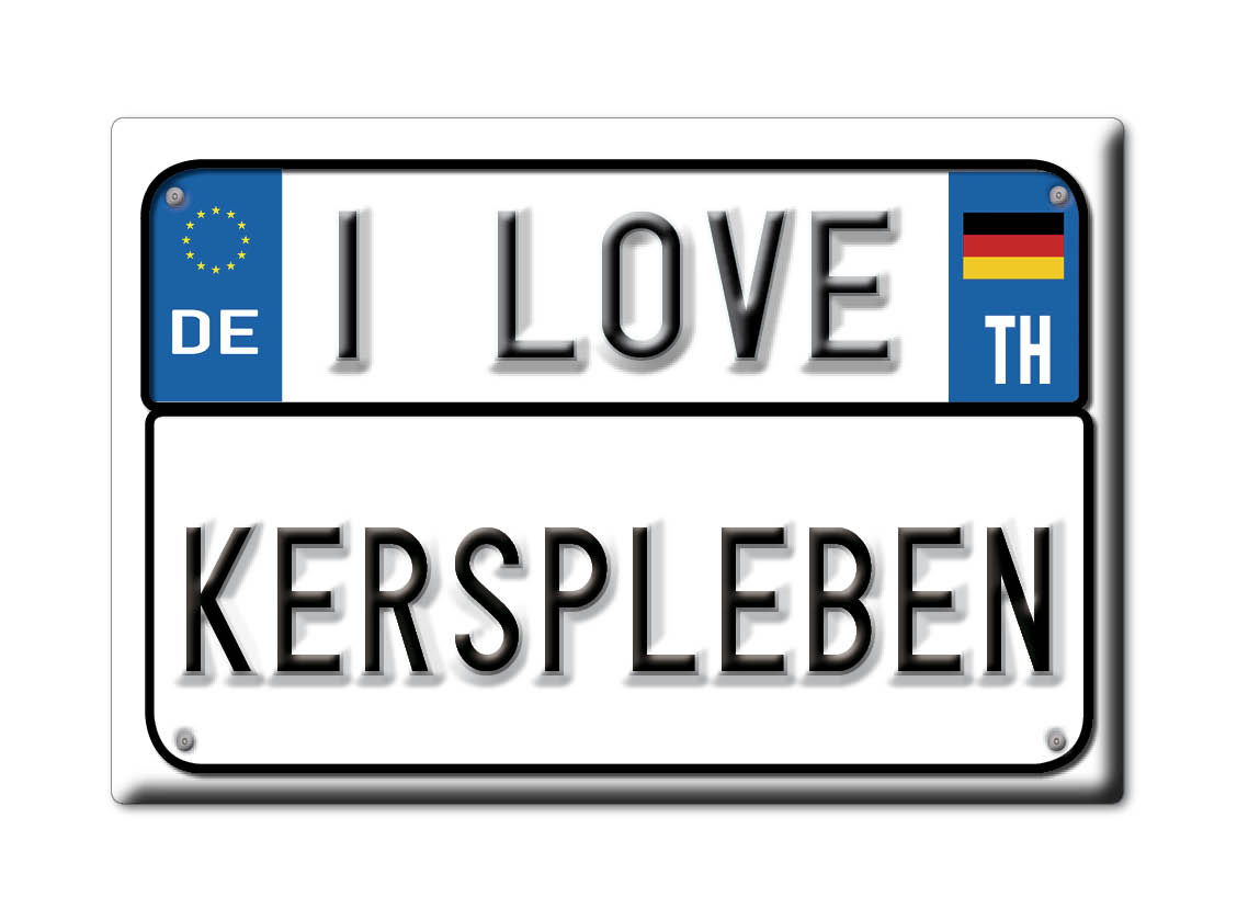 Kerspleben, Erfurt, Thüringen - Kühlschrankmagnet Deutschland Souvenir - Bild 9 von 10