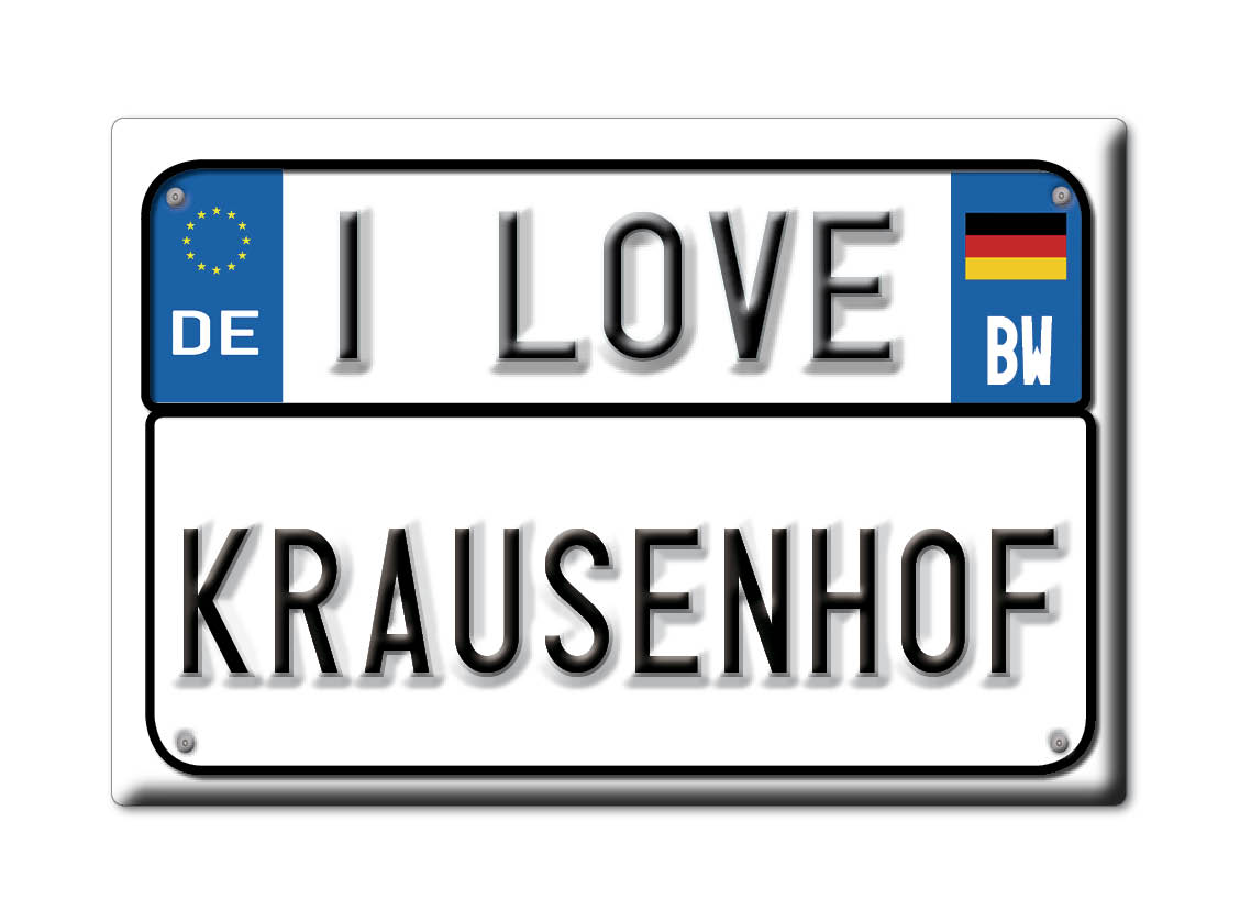 Krausenhof, Ostalbkreis, Baden Württemberg - Kühlschrankmagnet - Bild 9 von 10