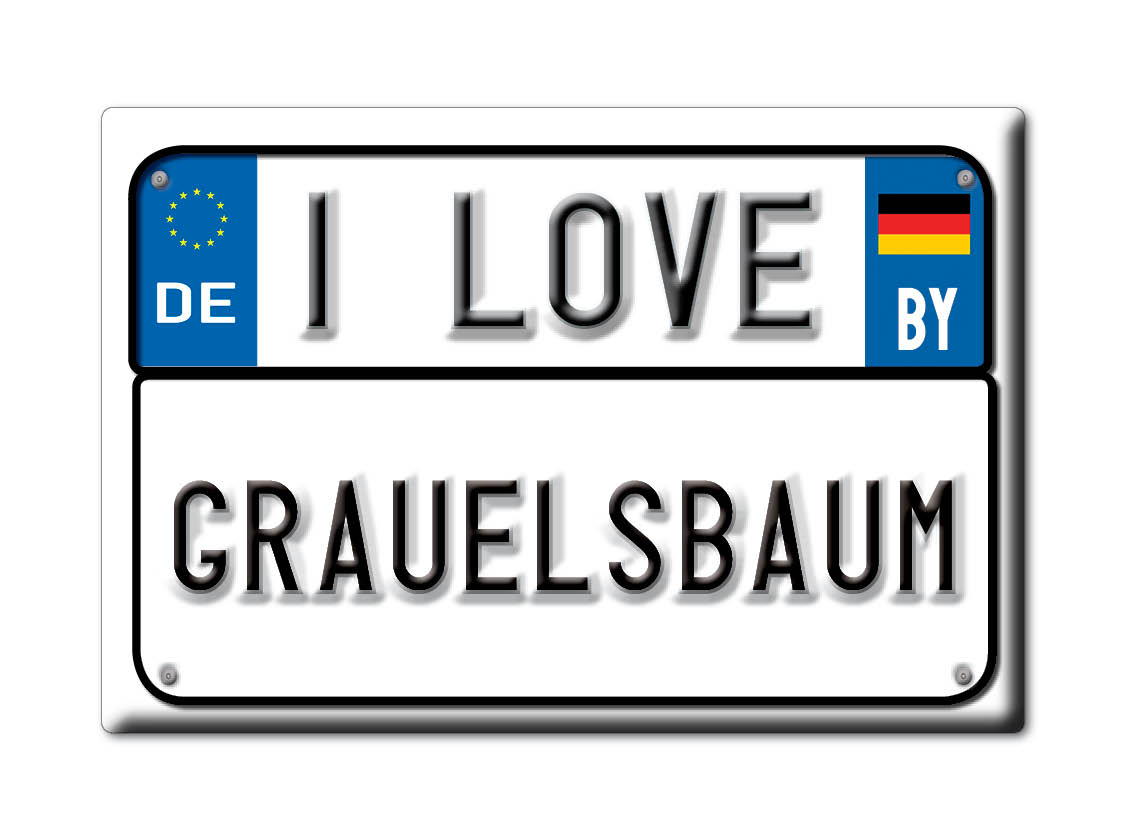 Grauelsbaum, Rastatt, Baden Württemberg - Kühlschrankmagnet - Bild 9 von 10