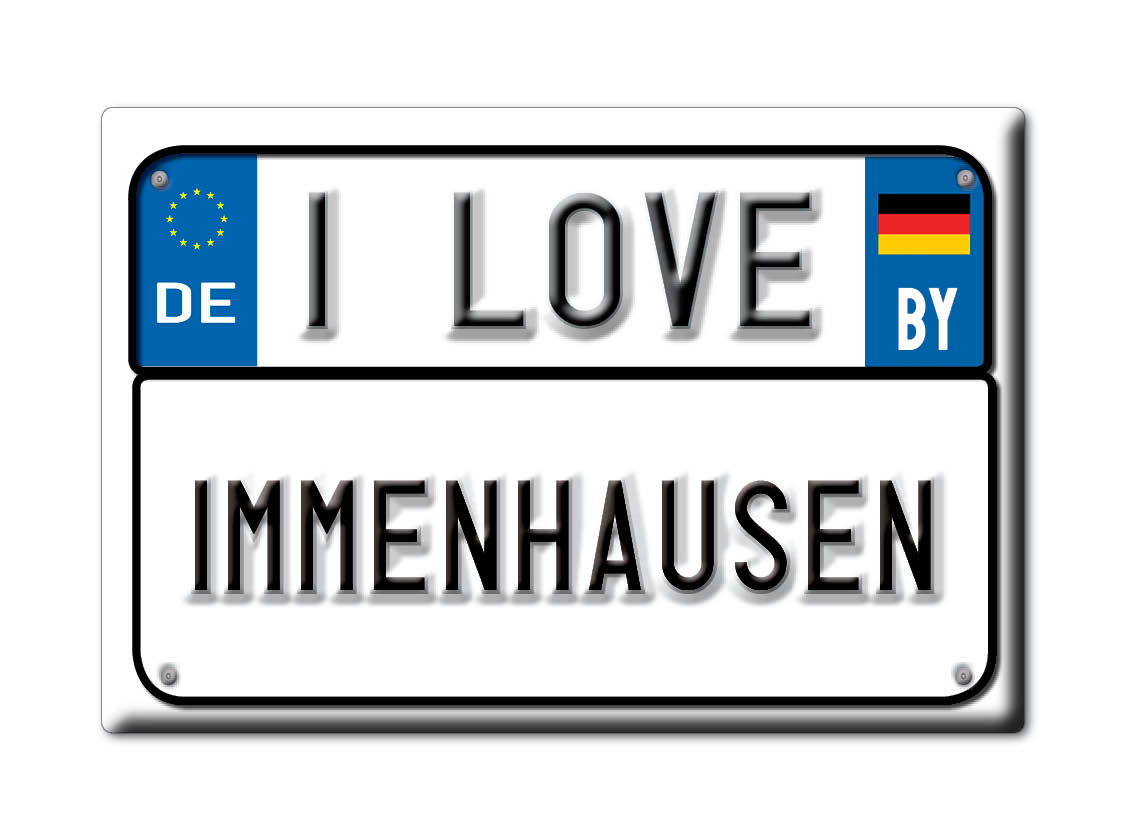 Immenhausen, Tübingen, Baden Württemberg - Kühlschrankmagnet - Bild 9 von 10