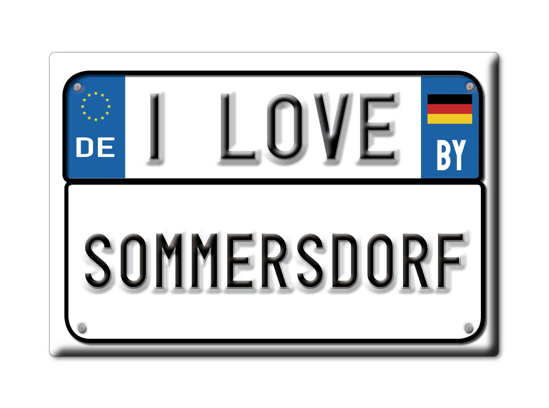 Sömmersdorf, Schweinfurt, Bayern - Kühlschrankmagnet Deutschland Souvenir - Bild 9 von 10