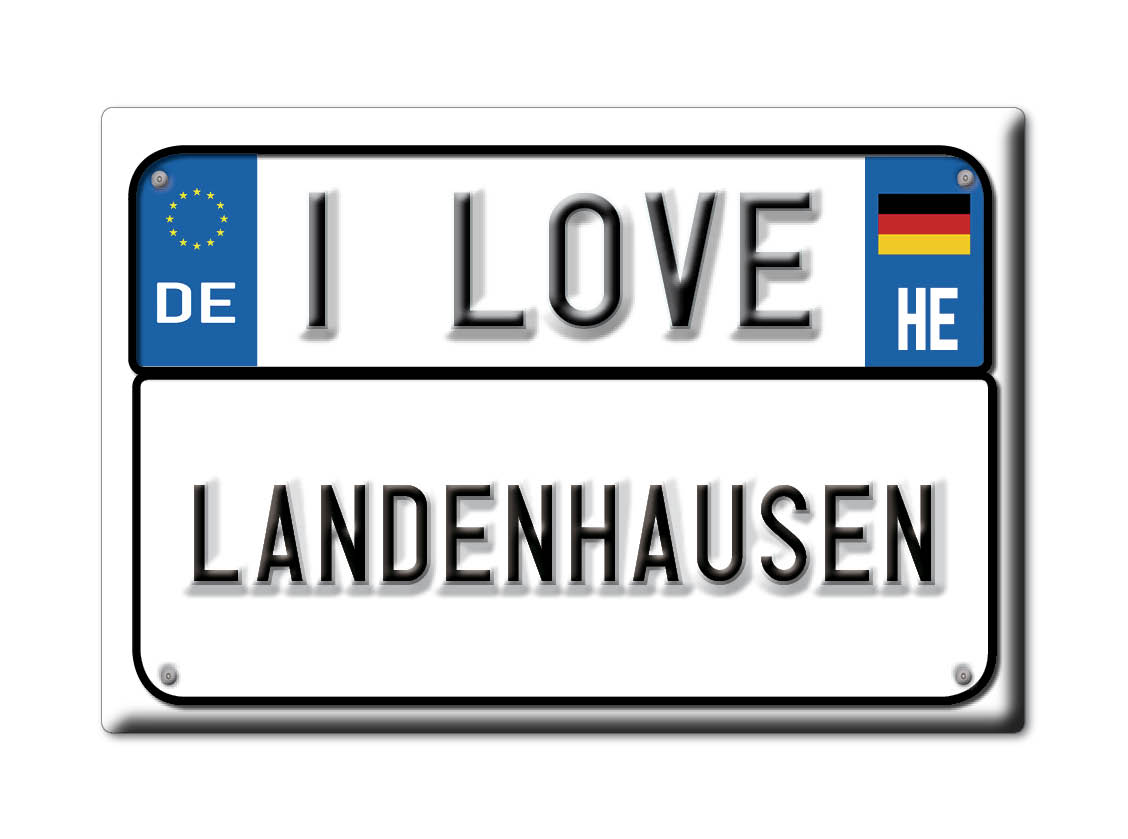Landenhausen, Vogelsbergkreis, Hessen - Kühlschrankmagnet Deutschland Souvenir - Bild 9 von 10