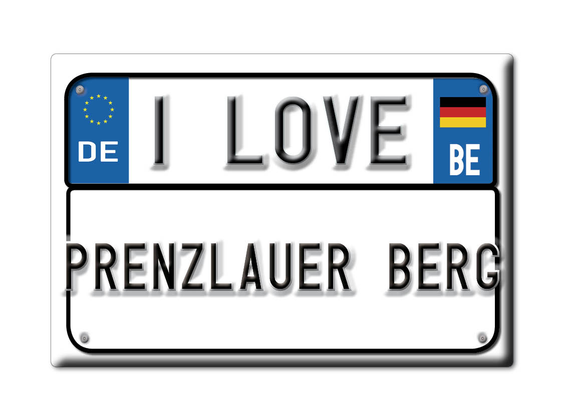 Prenzlauer Berg, Berlin, Berlin - Kühlschrankmagnet Deutschland Souvenir - Bild 9 von 10