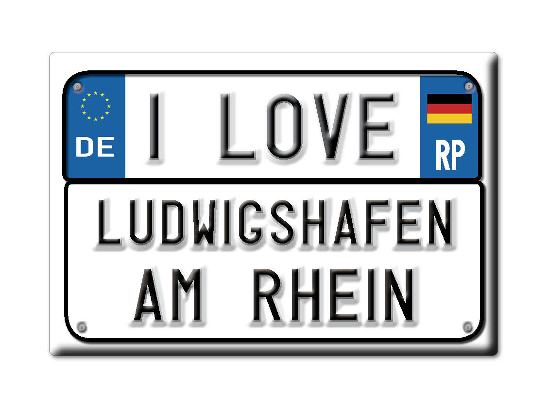 Ludwigshafen Am Rhein, Ludwigshafen Am Rhein, Rheinland Pfalz - Magnet - Bild 9 von 10