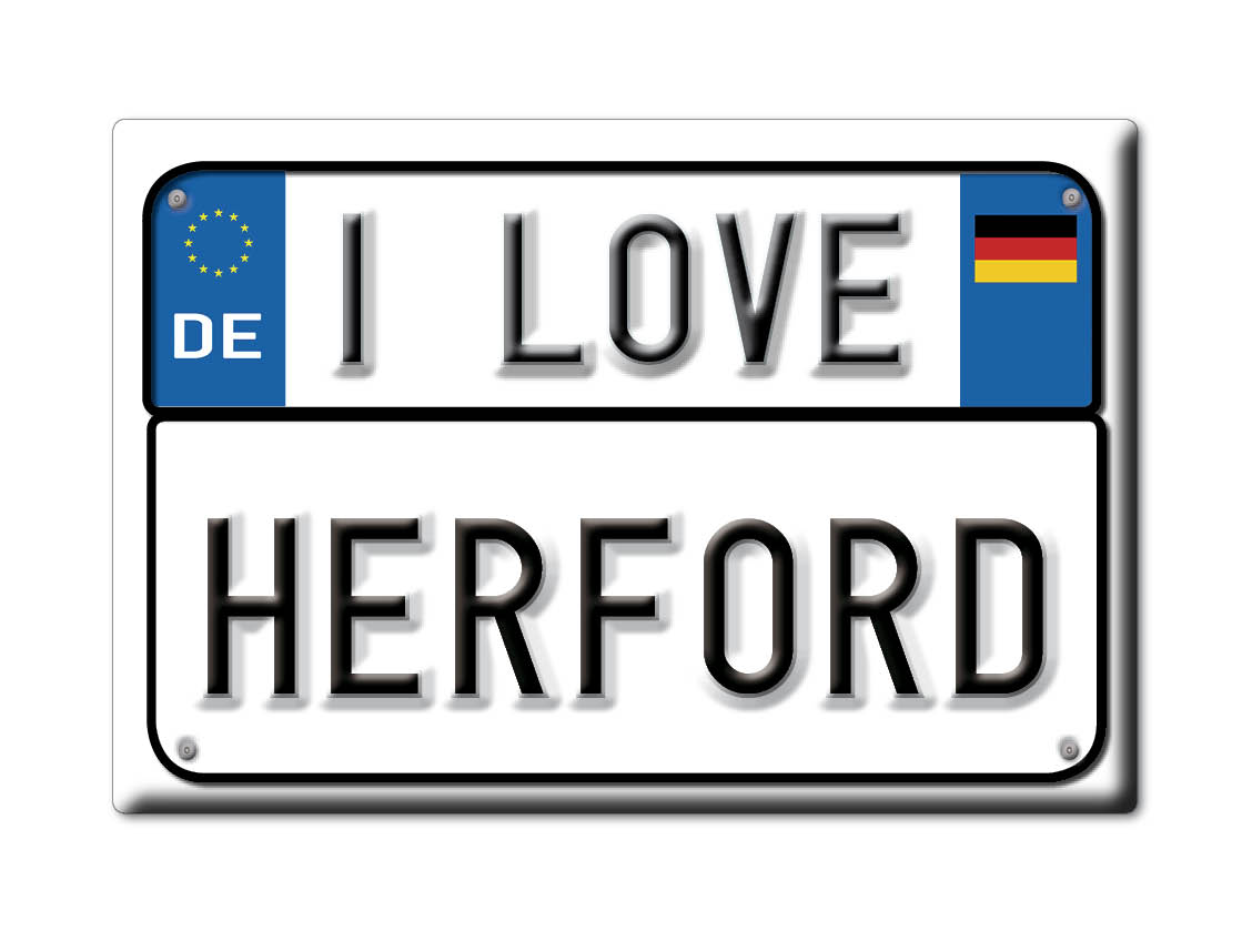 Herford - Kühlschrankmagnet Deutschland Souvenir Geschenk Ich Liebe - Bild 9 von 10