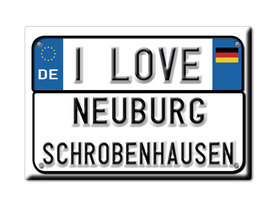 Neuburg Schrobenhausen - Kühlschrankmagnet Deutschland Souvenir Geschenk - Bild 9 von 10