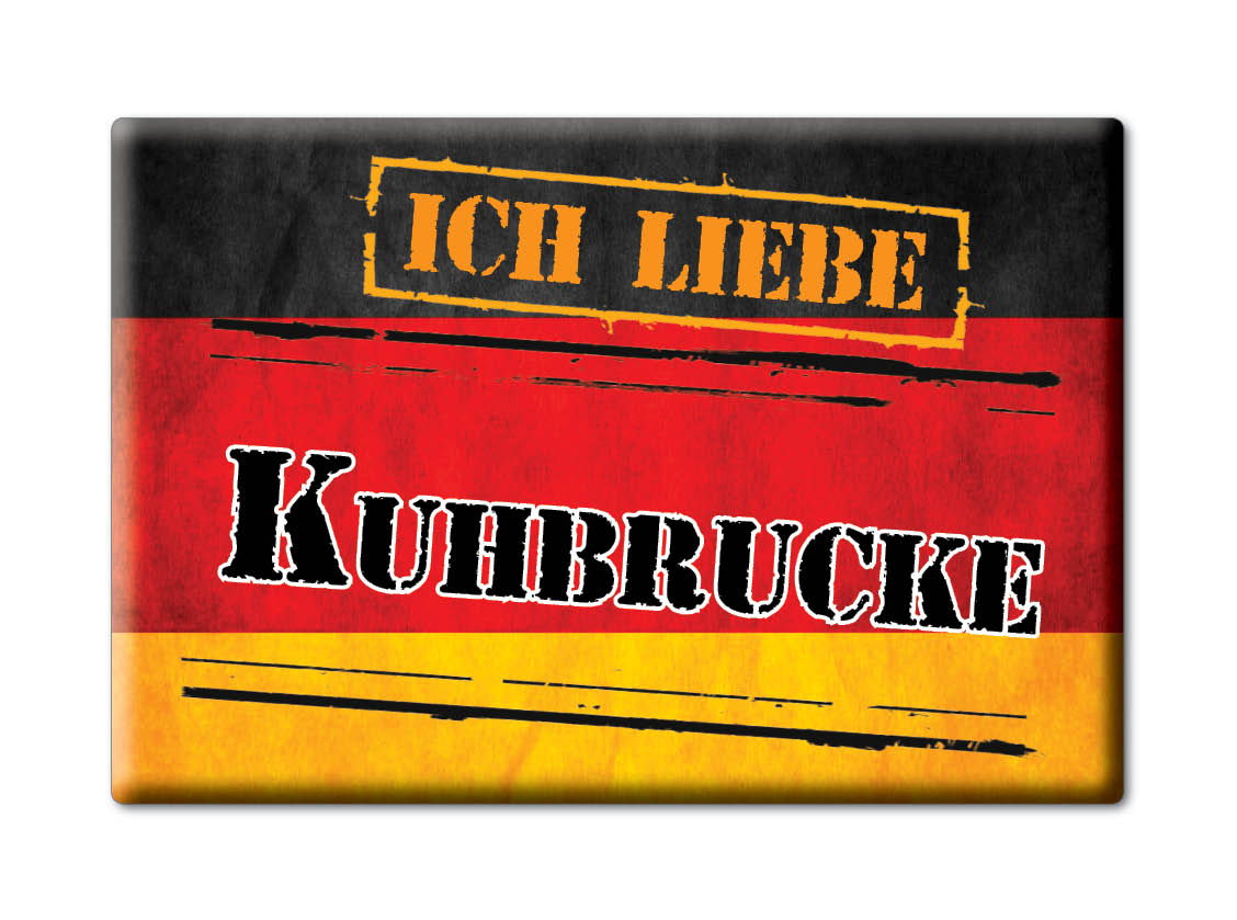 Kuhbrücke, Märkisch Oderland, Brandenburg - Kühlschrankmagnet Deutschland - Bild 10 von 10