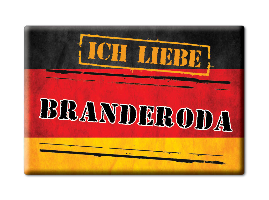 Branderoda, Saalekreis, Sachsen Anhalt - Kühlschrankmagnet Deutschland - Bild 10 von 10