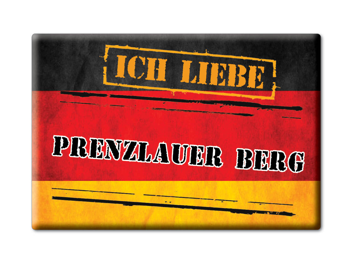 Prenzlauer Berg, Berlin, Berlin - Kühlschrankmagnet Deutschland Souvenir - Bild 10 von 10
