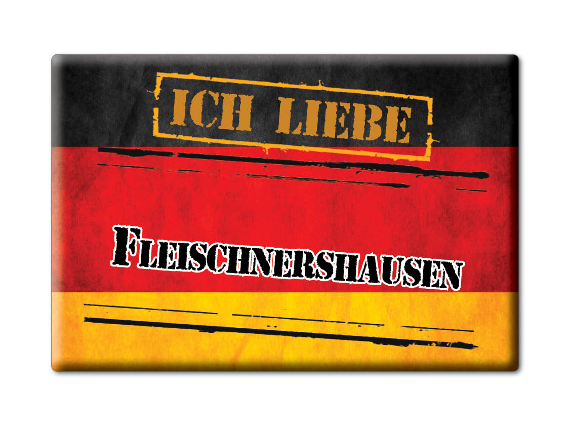 Fleischnershausen, Neuburg Schrobenhausen, Bayern - Kühlschrankmagnet - Bild 10 von 10