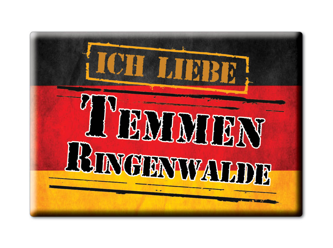 Temmen Ringenwalde, Uckermark, Brandenburg - Kühlschrankmagnet Deutschland - Bild 10 von 10