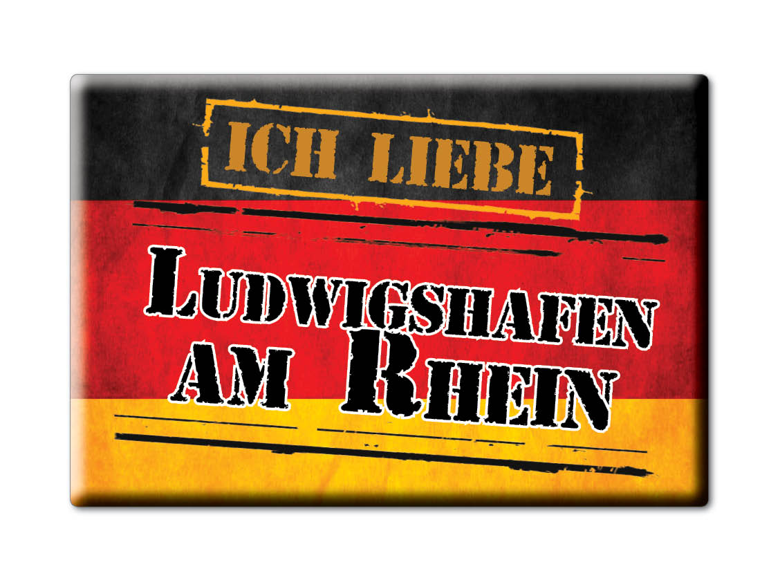 Ludwigshafen Am Rhein, Ludwigshafen Am Rhein, Rheinland Pfalz - Magnet - Bild 10 von 10
