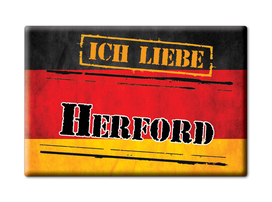 Herford - Kühlschrankmagnet Deutschland Souvenir Geschenk Ich Liebe - Bild 10 von 10