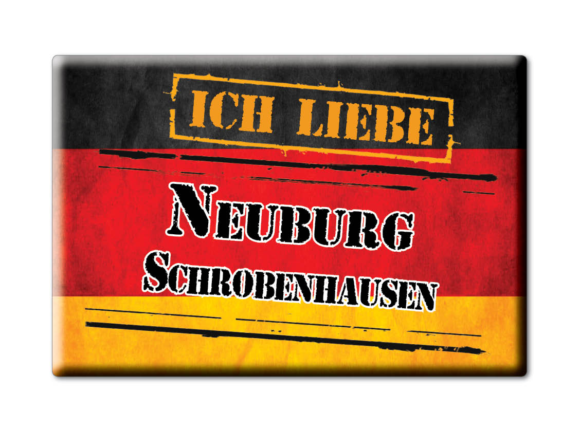 Neuburg Schrobenhausen - Kühlschrankmagnet Deutschland Souvenir Geschenk - Bild 10 von 10