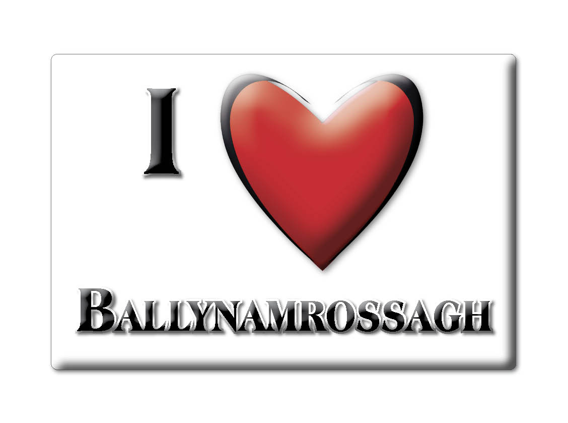 Ballynamrossagh, Munster, Tipperary - Kühlschrankmagnet I Love Souvenir Irland - Bild 5 von 10