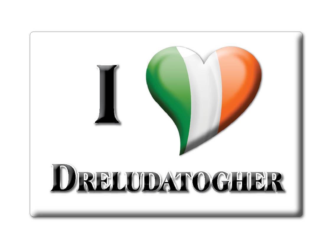 Dreludatogher, Munster, Waterford - Fridge Magnet I Love Souvenir Ireland - Imagen 6 de 10