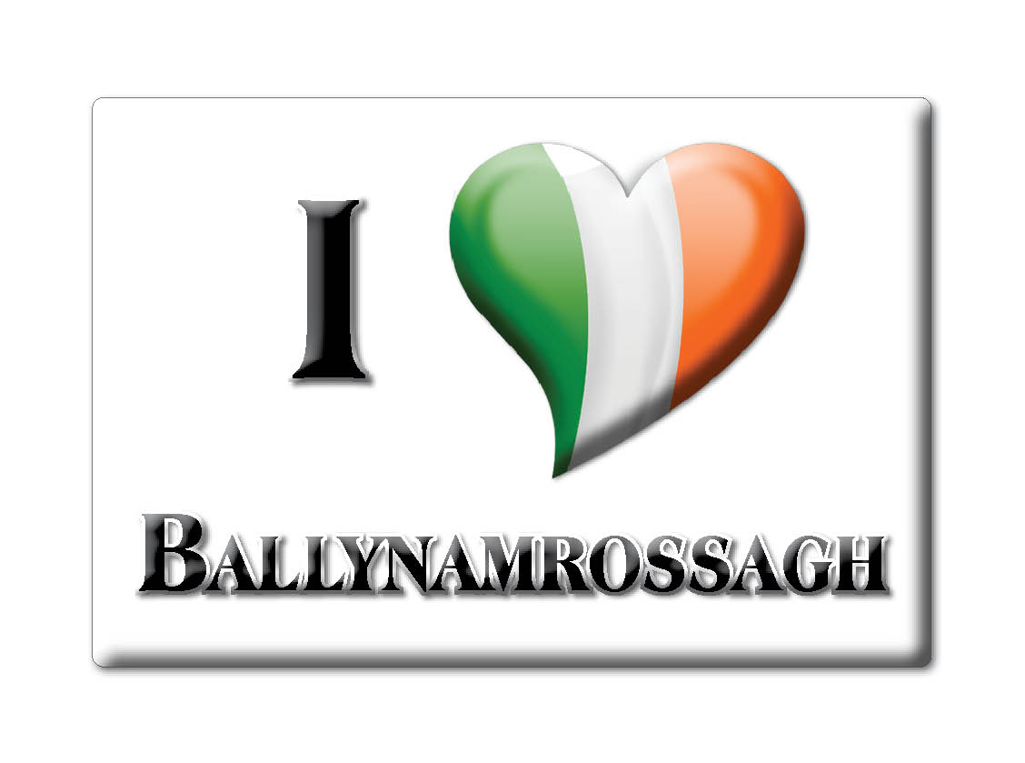 Ballynamrossagh, Munster, Tipperary - Kühlschrankmagnet I Love Souvenir Irland - Bild 6 von 10