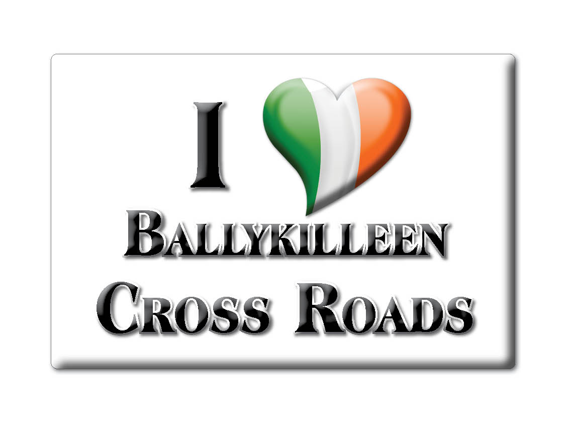 Ballykilleen Cross Roads, Munster, Tipperary - Kühlschrankmagnet I Love Ireland - Bild 6 von 10