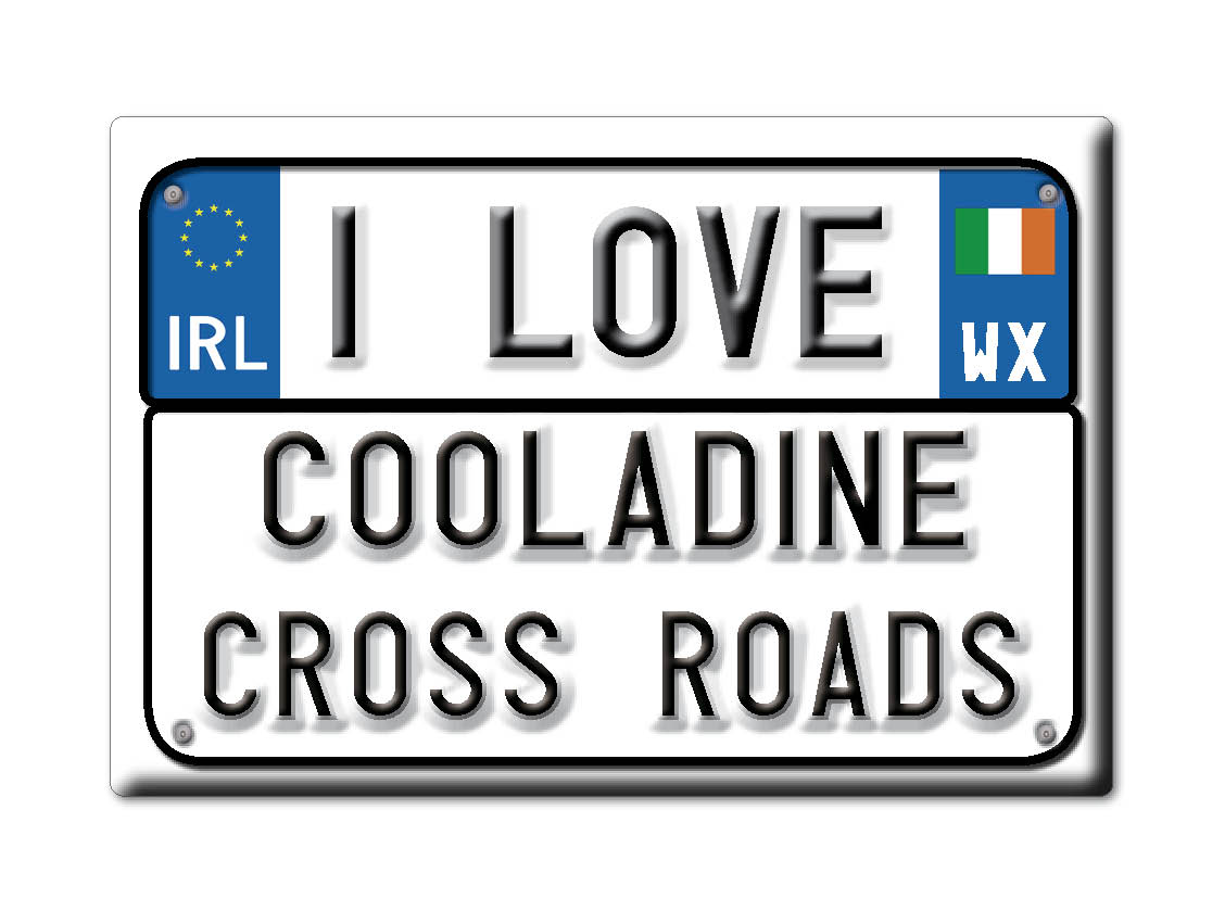 Cooladine Cross Roads, Leinster, Wexford - Kühlschrankmagnet I Love Ireland - Bild 9 von 10