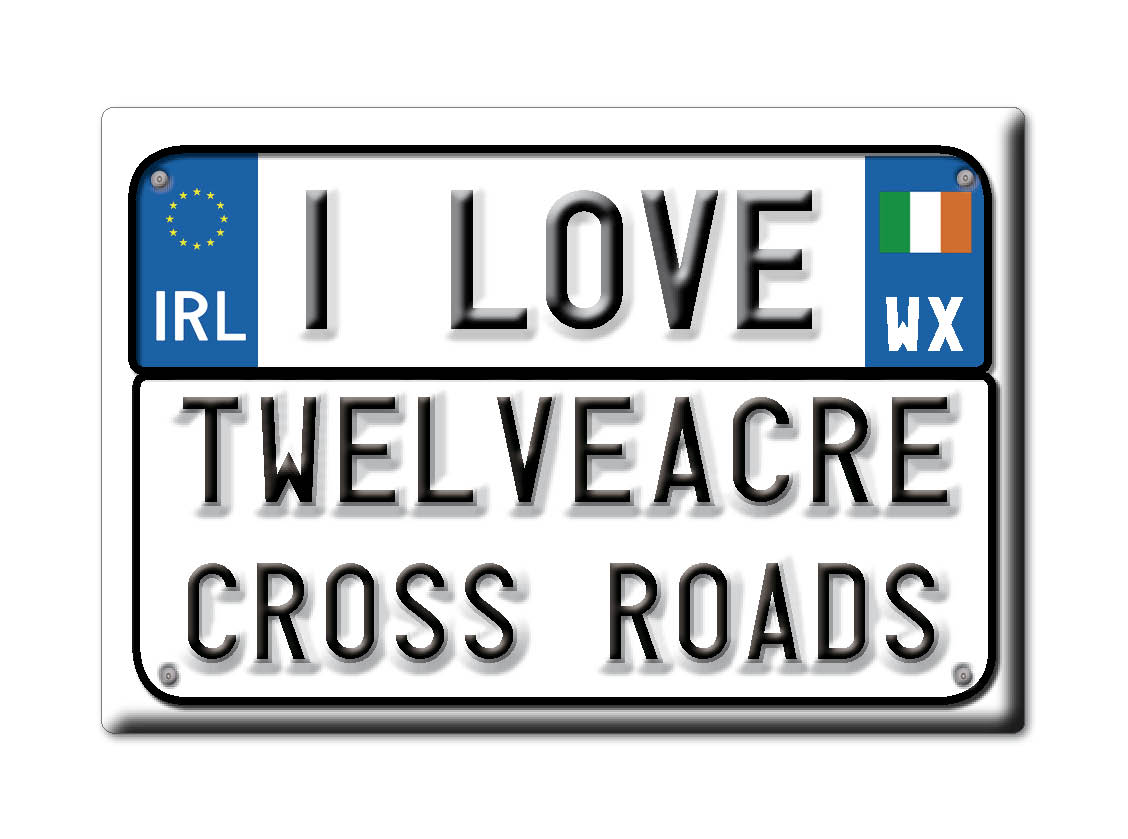Twelveacre Cross Roads, Leinster, Wexford - Kühlschrankmagnet I Love Ireland - Bild 9 von 10