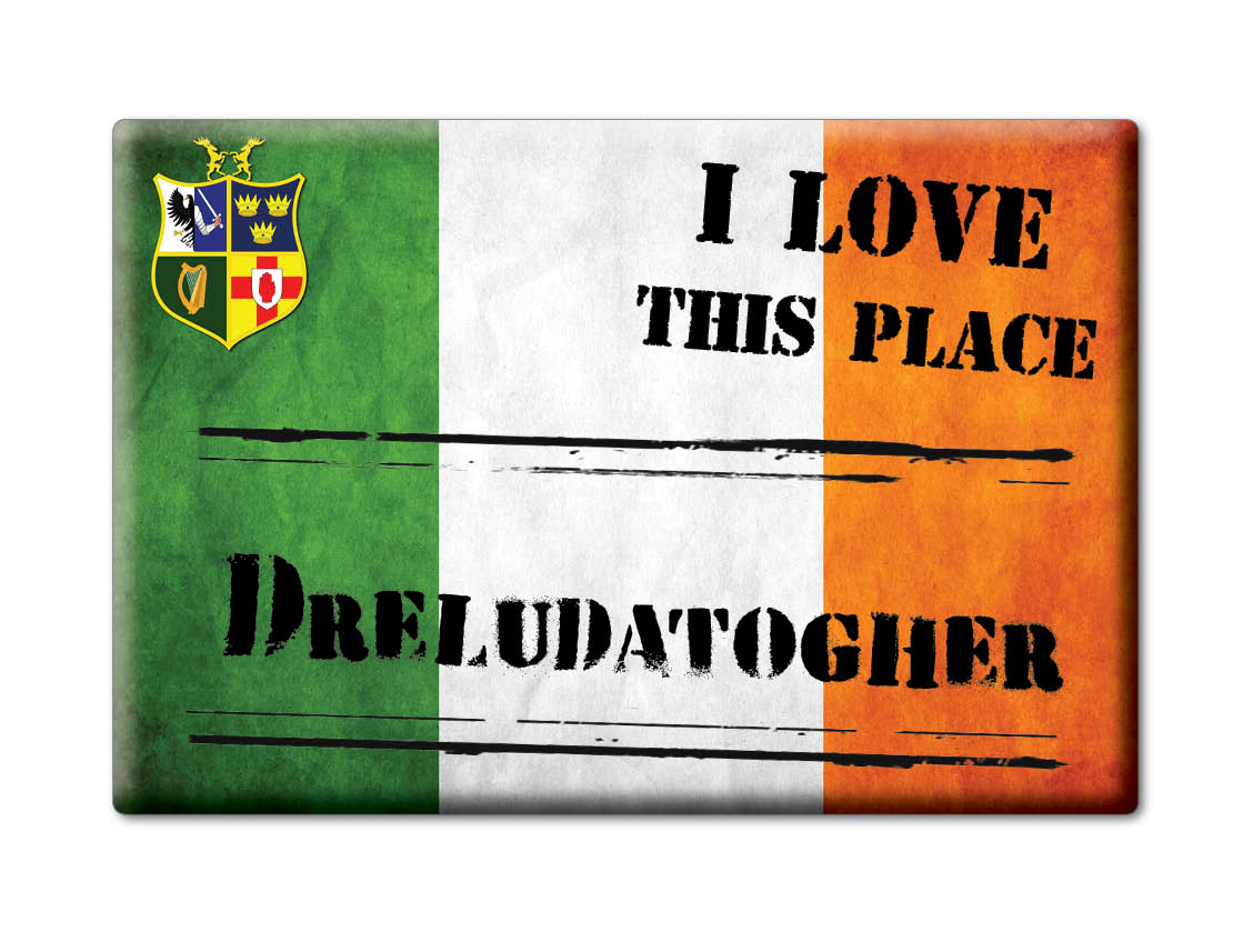 Dreludatogher, Munster, Waterford - Fridge Magnet I Love Souvenir Ireland - Imagen 10 de 10