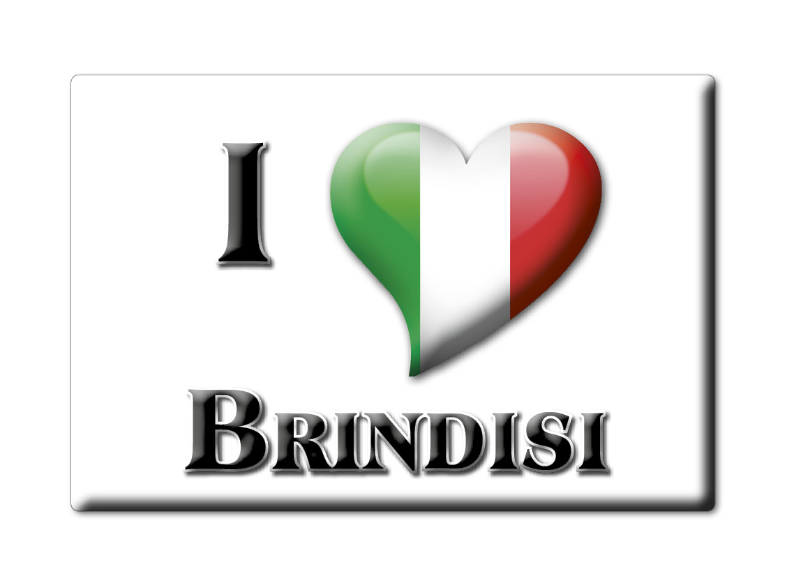 Calamita Brindisi (BR) - Puglia Magnete Da Frigo Souvenir Italia Idea Regalo - Bild 9 von 16