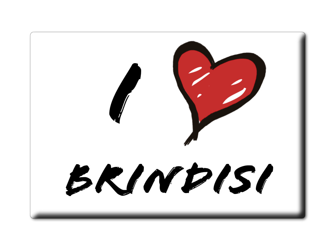 Calamita Brindisi (BR) - Puglia Magnete Da Frigo Souvenir Italia Idea Regalo - Bild 11 von 16