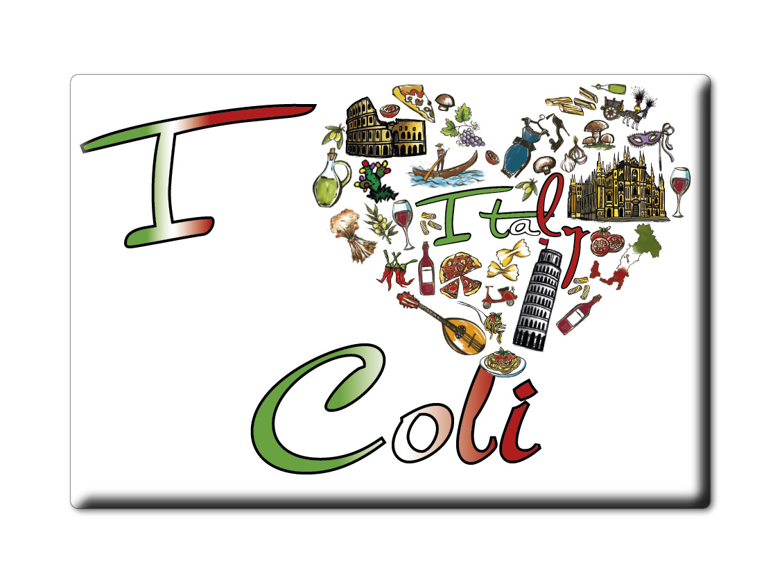 Calamita Coli (PC) - Emilia Romagna Magnete Da Frigo Souvenir Italia Regalo - Foto 13 di 16