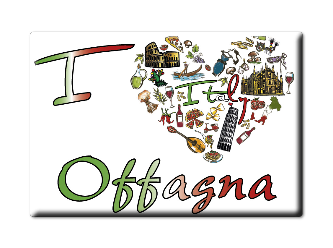 Calamita Offagna (AN) - Marche Magnete Da Frigo Souvenir Italia Idea Regalo - Foto 13 di 16