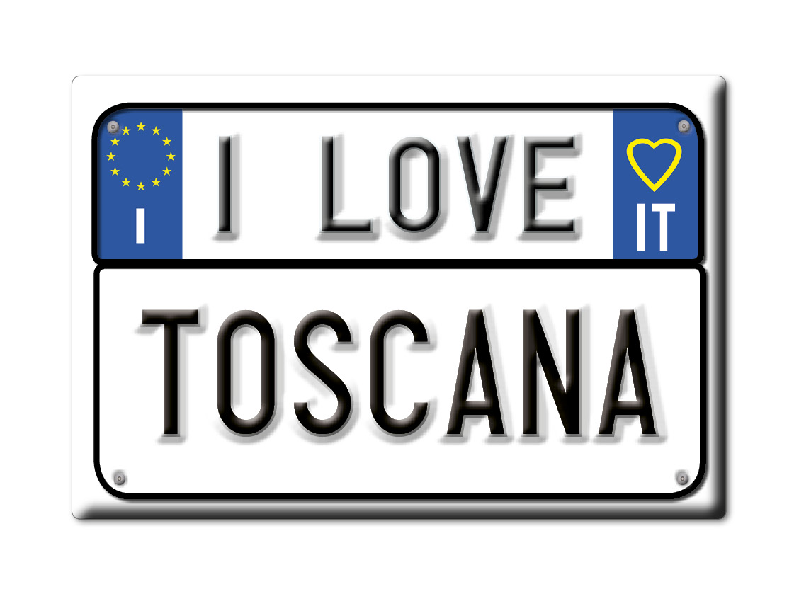 Calamita Toscana - Magnete Da Frigo Souvenir Italia Idea Regalo - Picture 14 of 16