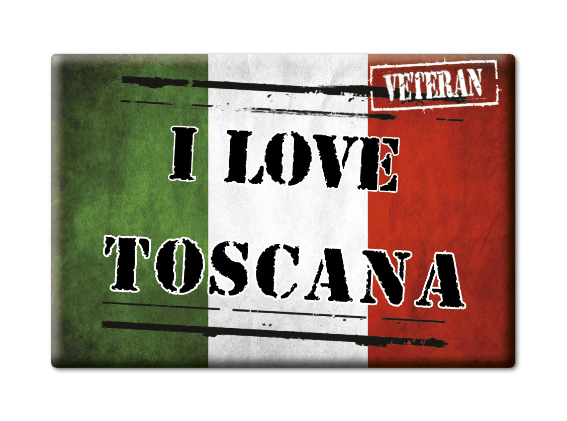 Calamita Toscana - Magnete Da Frigo Souvenir Italia Idea Regalo - Picture 16 of 16
