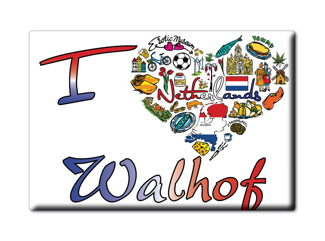 Walhof, Enschede, Overijssel - Koelkastmagneet Holland Cadeau Herinnering - Imagen 7 de 9