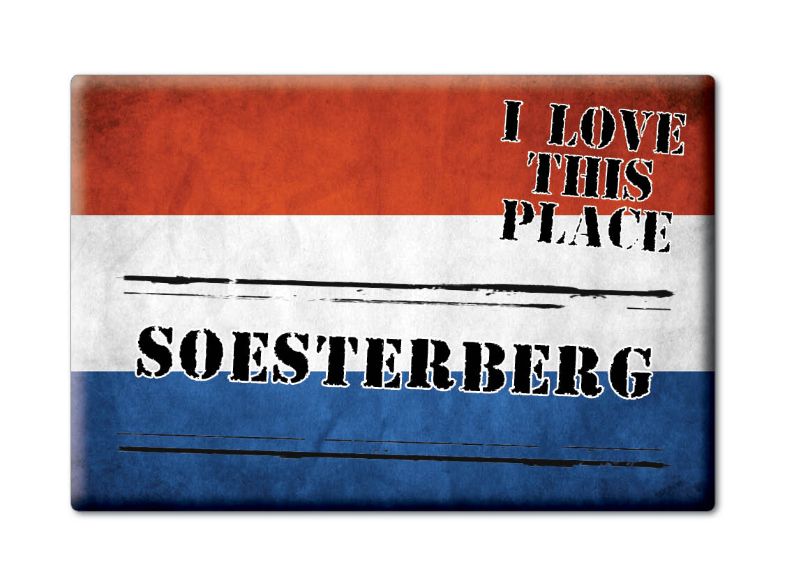 Soesterberg, Soest, Utrecht - Koelkastmagneet Holland Cadeau Herinnering - Foto 9 di 9
