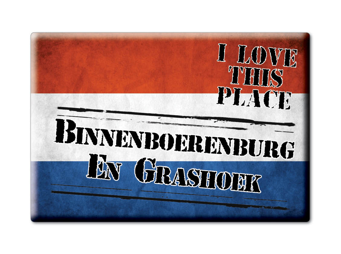 Binnenboerenburg En Grashoek, Noordwijk, Zuid Holland - Koelkastmagneet - Foto 9 di 9