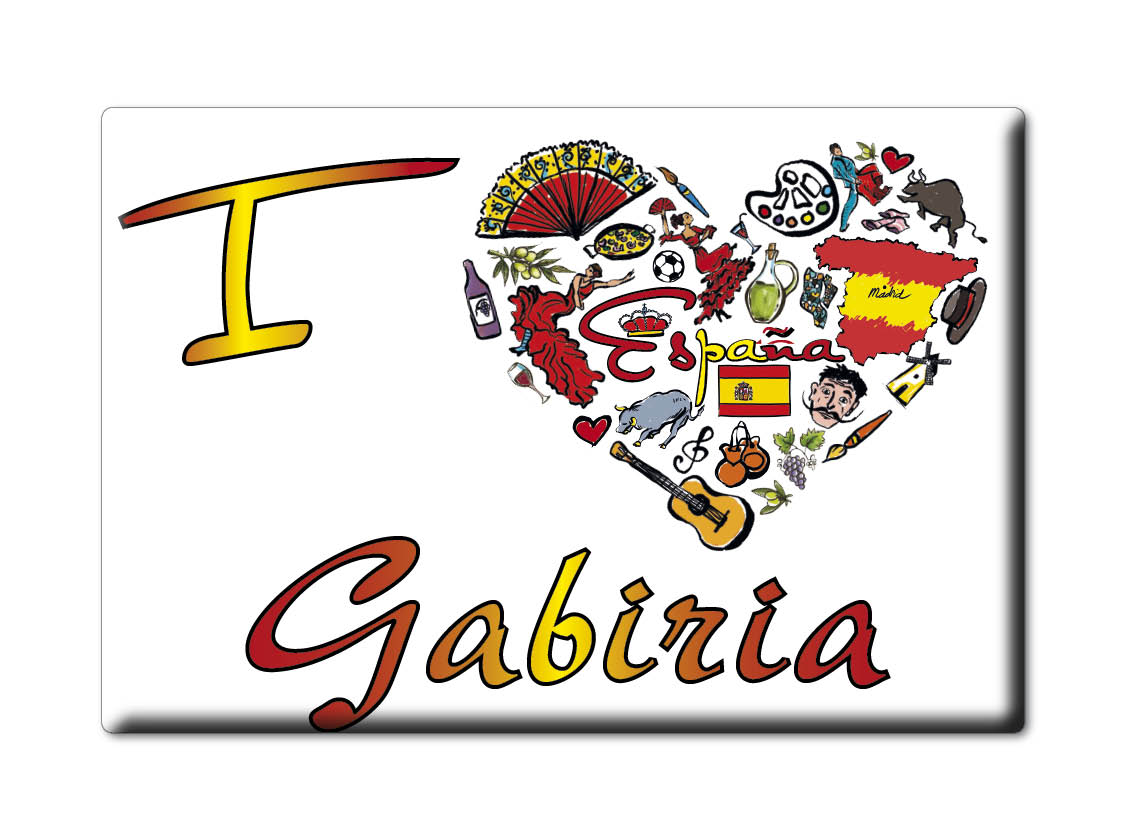 Gabiria, Guipúzcoa, País Vasco - Imán Nevera España Souvenir Fridge Magnet - Imagen 8 de 11