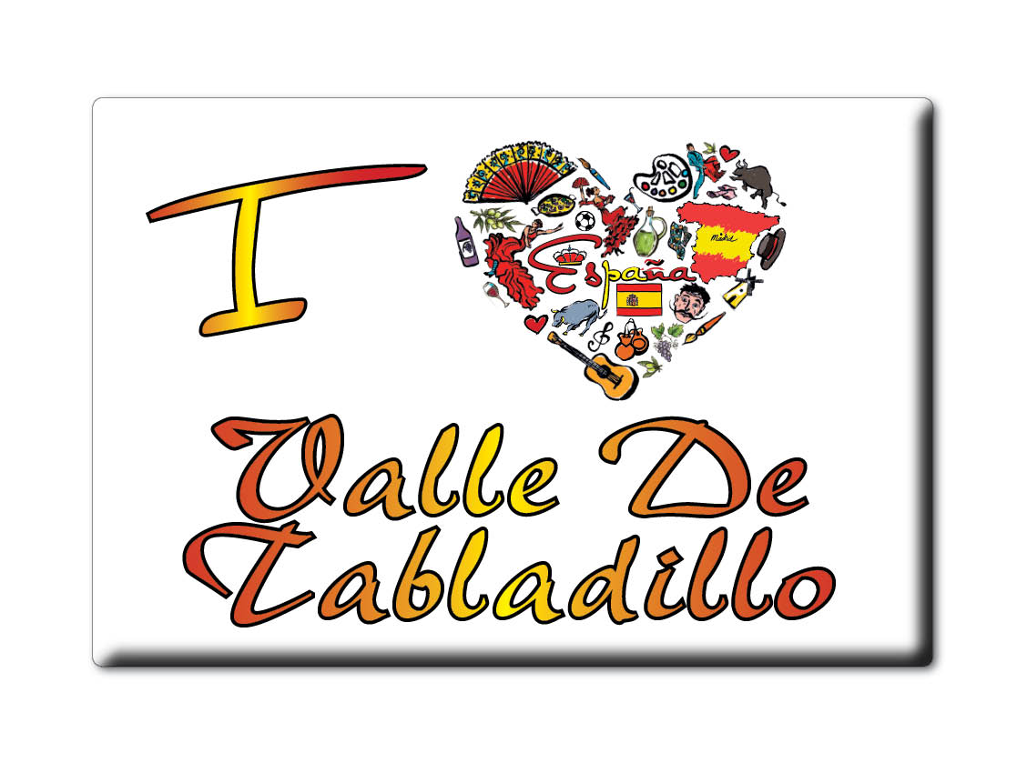 Valle De Tabladillo, Segovia, Castilla Y León - Imán Souvenir - Imagen 8 de 11