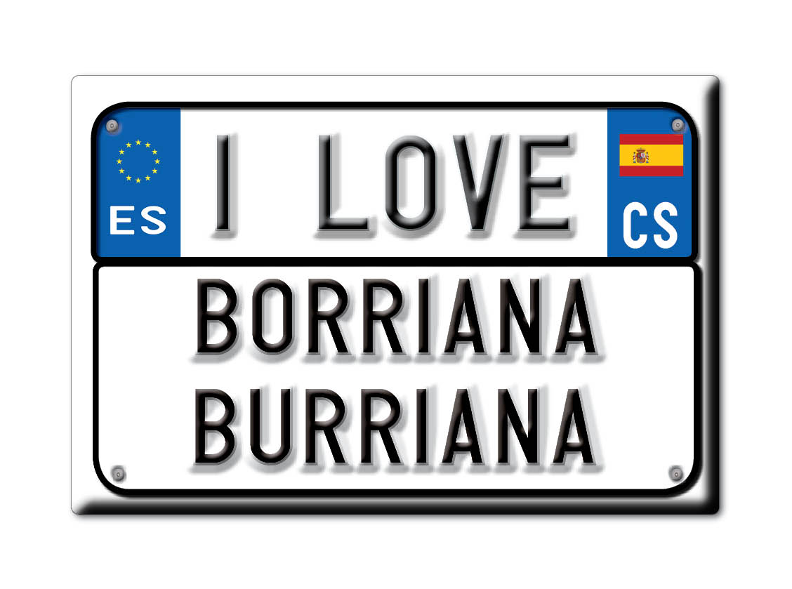 Borriana Burriana, Castellón, Comunitat Valenciana - Imán Souvenir - Imagen 9 de 11