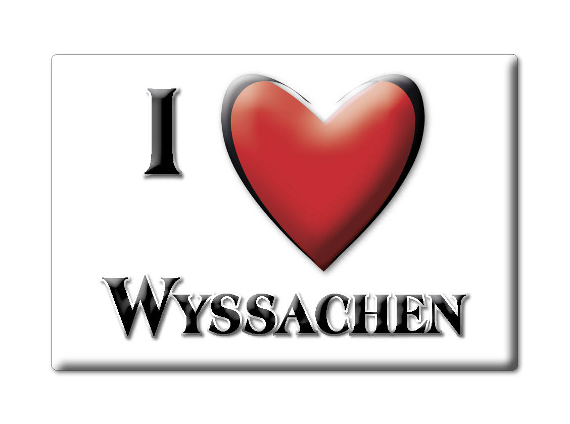 Wyssachen, Bern - Kühlschrankmagnet Schweizer Souvenir Geschenk Ich Liebe - Bild 5 von 10