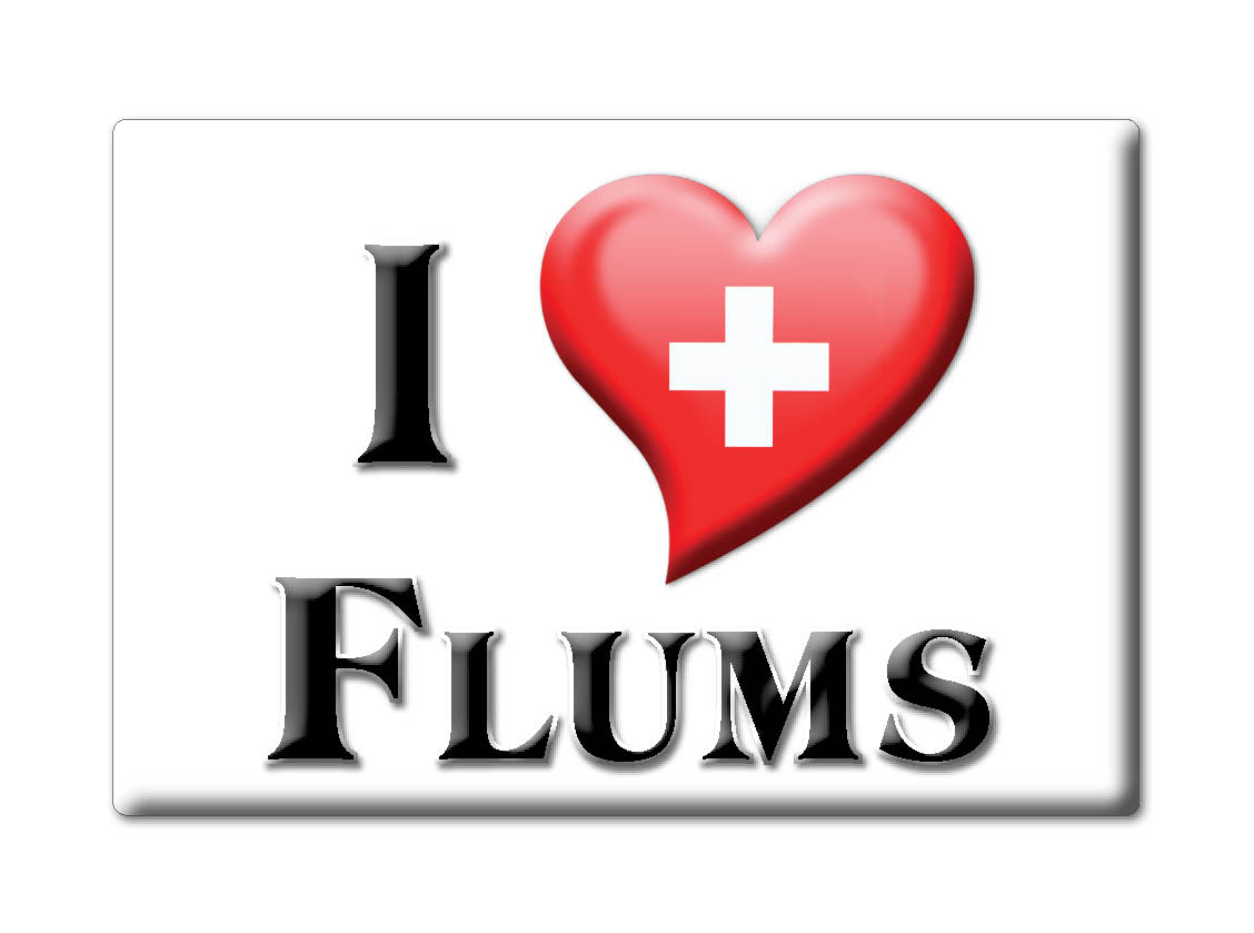 Flums, St.Gallen - Kühlschrankmagnet Schweizer Souvenir Geschenk Ich Liebe - Bild 6 von 10