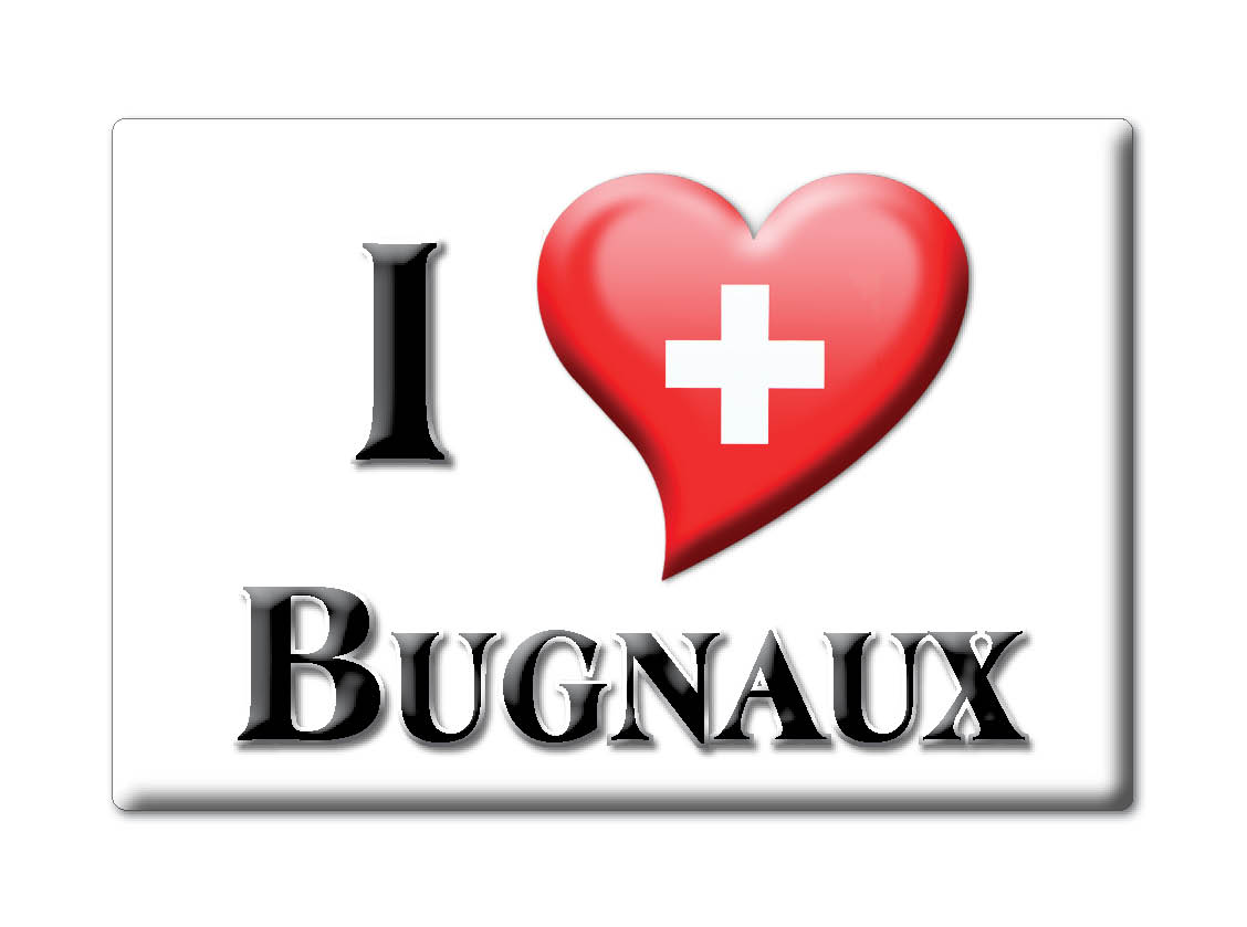 Bugnaux, Waadt - Kühlschrankmagnet Schweizer Souvenir Geschenk Ich Liebe - Bild 6 von 10