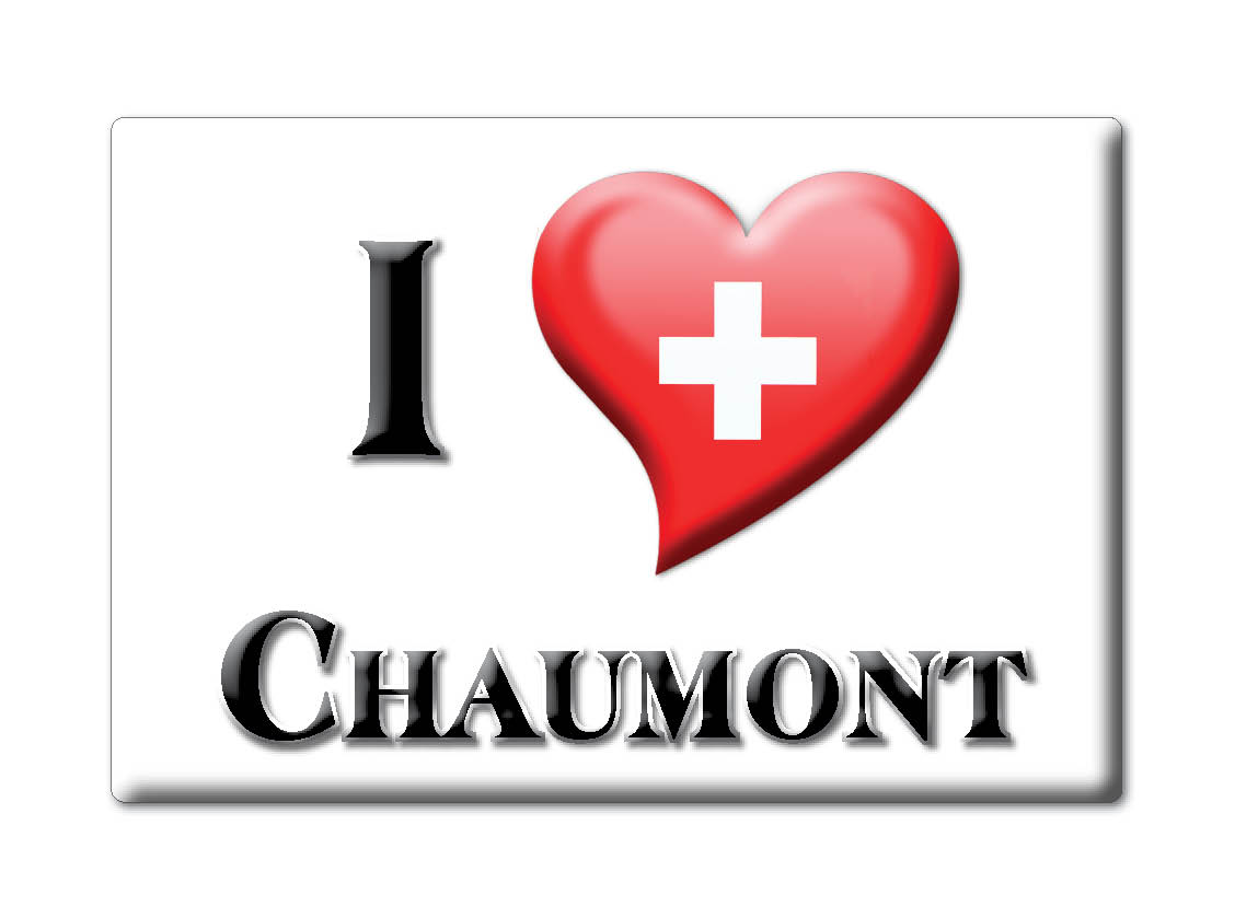 Chaumont, Neuenburg - Kühlschrankmagnet Schweizer Souvenir Geschenk Ich Liebe - Bild 6 von 10