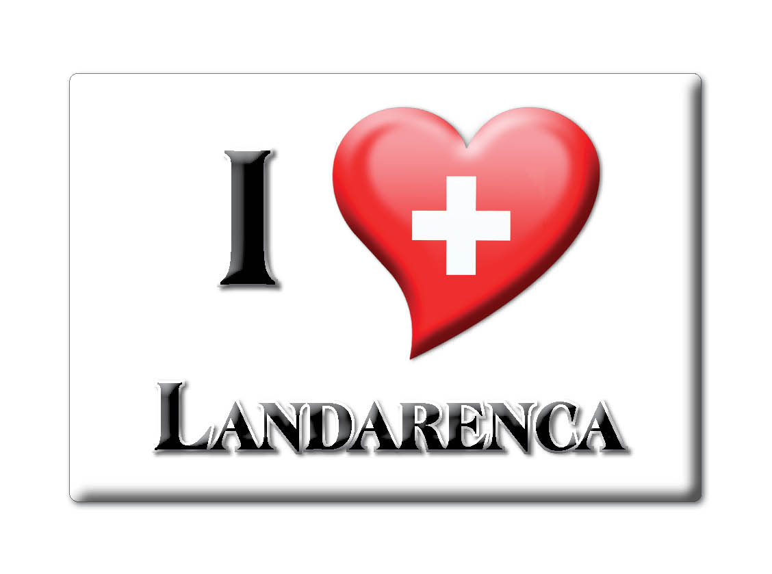 Landarenca, Grisones - Imán nevera recuerdo suizo regalo - Imagen 6 de 10