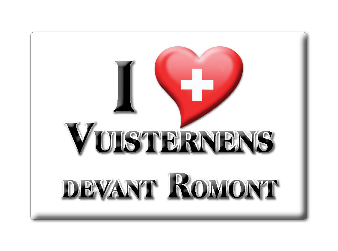 Vuisternens Devant Romont, Freiburg - Kühlschrankmagnet Schweizer Souvenir - Bild 6 von 10