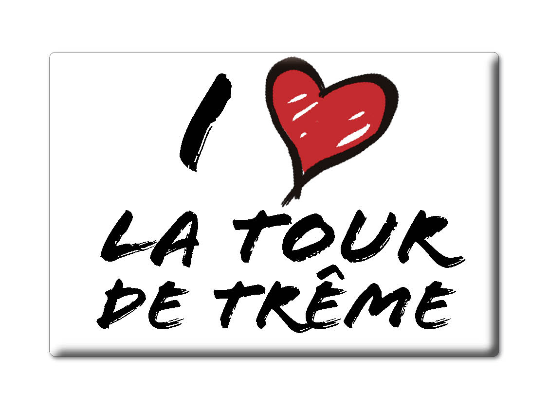 La Tour De Tême, Fribourg - Aimant Réfrigérateur Cadeau vente Souvenir Suisse
